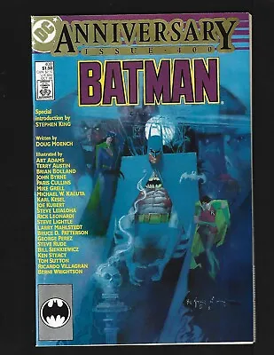 Buy Batman #400 VF- Stephen King Sienkiewicz Wrightson Kaluta Joker Catwoman Robin • 11.86£