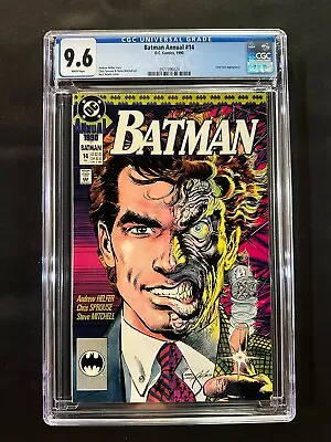 Buy Batman Annual #14 CGC 9.6 (1990) - Two-Face App • 63.22£
