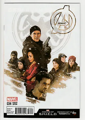 Buy Avengers #34 - 2014 - Marvel - Incentive Agents Of S.H.I.E.L.D. Variant Cover • 0.99£