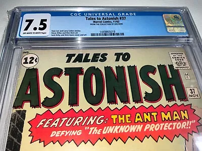 Buy Tales To Astonish #37 Cgc 7.5 Ow/white - Jon Berk Pedigree • 346.78£