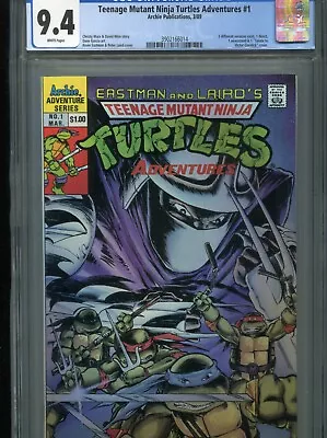 Buy Teenage Mutant Ninja Turtles Adventures #1 (3/89) CGC 9.4 WP • 71.92£