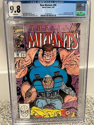 Buy New Mutants #88 CGC 9.8 2nd Cable, Todd McFarlane • 394.34£