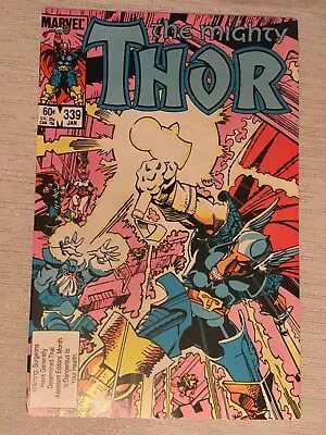 Buy Thor # 339 (1984)  NM+9.6 Or + Beta Ray Bill- 1st Stormbreaker; UNREAD- CGC It ! • 27.59£
