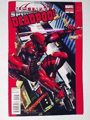 Buy Deadpool #45  Greg Horn Ultimate Spiderman Variant EXTREMELY RARE • 671.98£