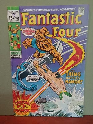 Buy 1970 Marvel  Fantastic Four #103 2nd App. Of Agatha Harkness  6.0 • 22.38£