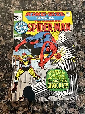Buy Amazing Spider-Man Annual #8 (Marvel 1971) 1st Reprint Of Kingpin’s 1st App F/F+ • 32.17£