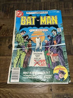Buy Batman #291, Sep 1977, Joker, Catwoman, Riddler , Lex Lutho • 14.23£