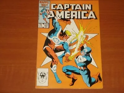 Buy Marvel Comics: CAPTAIN AMERICA  #327  March 1987 John Walker, Super Patriot • 19.99£