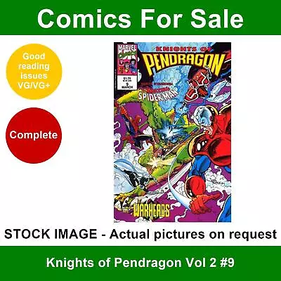 Buy Marvel Knights Of Pendragon Vol 2 #9 Comic VG/VG+ 01 March 1993 • 2.99£