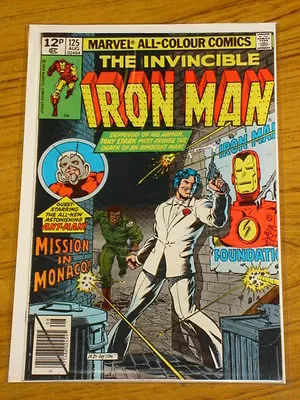 Buy Ironman #125 Vol1 Tony Starks Classic Alcohol Struggle August 1979 • 9.99£