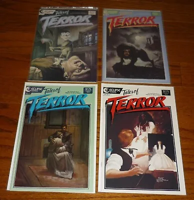 Buy Tales Of Terror Comics # 7, 8, 11, 12, Eclipse Comics 1986, Stephen Bissette • 10.27£