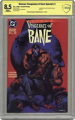 Buy Batman Vengeance Of Bane #1 2nd Printing CBCS 8.5 SS Nolan 1993 21-1EAEE22-106 • 70.36£
