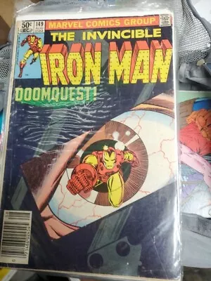Buy The Invincible Iron Man #149 DOOMQUEST - Dr. Doom Newsstand Edition • 9.59£