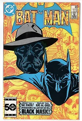 Buy BATMAN 386  Gorgeous Raw NM+  1985  Origin & 1st Black Mask / Moench & Mandrake • 78.24£