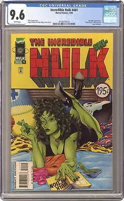 Buy Incredible Hulk #441 CGC 9.6 1996 4168674019 • 75.53£