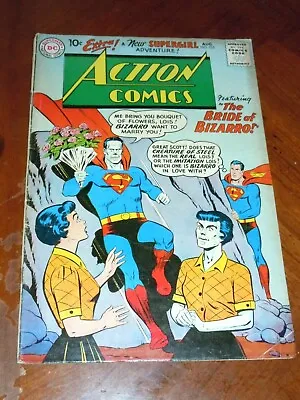Buy ACTION COMICS #255 (1959)  VG (4.0) Cond. 4th App. SUPERGIRL  SWAN, PLASTINO Art • 64.83£
