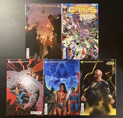 Buy Dark Crisis On Infinite Earths #6 1:25 Variant Set Of 5 Kung Colon Comic Book B1 • 22.91£