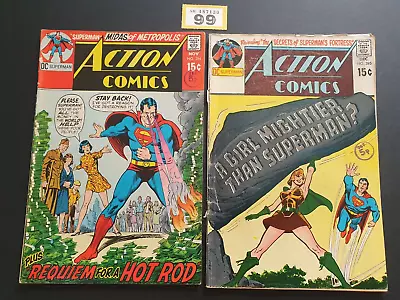 Buy ACTION COMICS # 394 / 395  1970 DC COMICS  15c X 2   Z • 12.99£