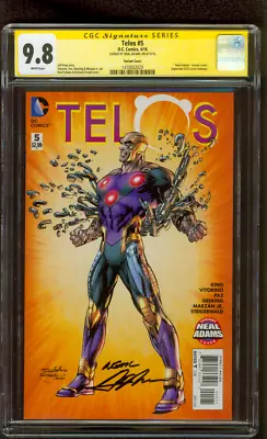 Buy Telos 5 CGC SS 9.8 Neal Adams Superman 233 Homage Variant 4/16 • 395.30£