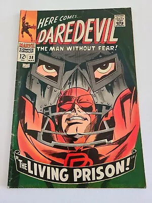 Buy Daredevil #38 Marvel Comics 1968 VG/FINE - LOTS OF PHOTOS • 21.30£