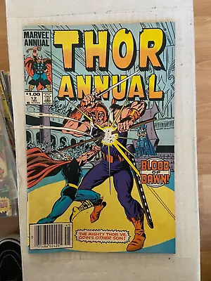 Buy Thor Annual #12 Comic Book  1st App Vidar • 1.80£