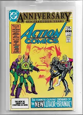 Buy Action Comics #544 1983 Very Fine 8.0 3831 Superman Lex Luthor Braniac • 8£