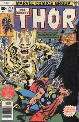 Buy Thor #263 FN; Marvel | Walter Simonson Surtur September 1977 - We Combine Shippi • 3.16£