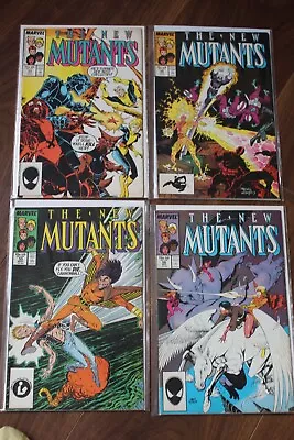 Buy Marvel New Mutants 53 54 55 56 - 4 Comic Set Run Rare 7.0 1987 Bag Board Team • 9.99£