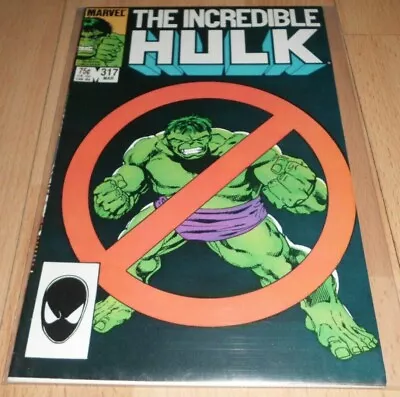 Buy Incredible Hulk (1962-1999 1st Series) #317...Published Mar 1986 By Marvel   • 19.95£