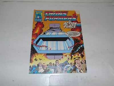 Buy The TRANSFORMERS & ACTION FORCE Comic - No 225 - Date 08/07/1989 - Marvel Comic • 7.50£