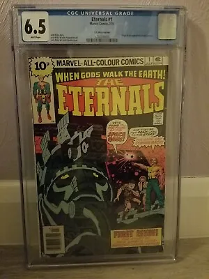 Buy Eternals #1 - 1976  CGC 6.5 Marvel 1st Appearances 🔥 • 68£