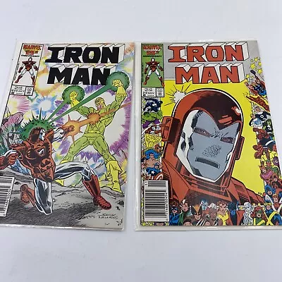 Buy MARVEL COMICS “IRON MAN” #211 & 212 (1986) VF Bagged & Boarded  • 11.50£