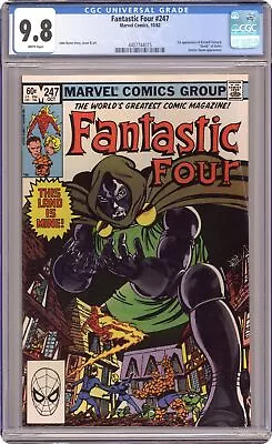 Buy Fantastic Four #247 CGC 9.8 1982 4407744015 • 255.85£