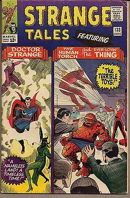 Buy Strange Tales #133 Marvel 1965 Dr Strange + Thing & Torch Bob Powell + Ditko Fn • 20.71£