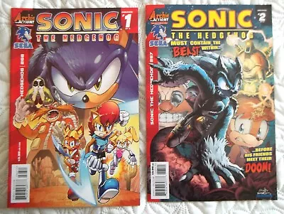 Buy Sonic The Hedgehog Ambushed Comic 1 & 2 Archie 266 - 267 • 40£