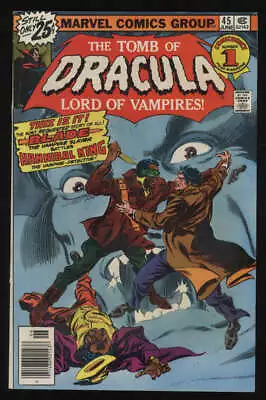 Buy Tomb Of Dracula #45 Fine+ 6.5 OW/W Pgs Blade Hannibal King 1st Deacon Frost • 59.96£