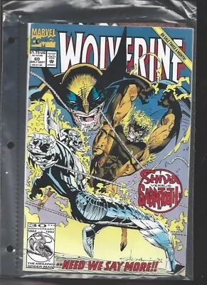 Buy Marvel  Comics Wolverine #60 VF+ • 2.36£