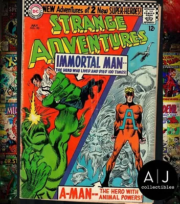 Buy Strange Adventures #190 VG- 3.5 1966 1st App. Animal Man In Costume • 31.99£