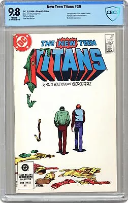 Buy New Teen Titans #39 CBCS 9.8 1984 21-2740C73-017 • 100.08£