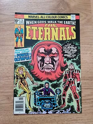 Buy Eternals #5 - Marvel 1976 - 1st App Makarri Doom Zuras Thena • 9.99£