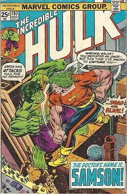 Buy The Incredible Hulk: Issue 193: November 1975: The Doctor's Name Is...Samson! • 5.15£