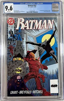 Buy Batman 457 (DC, 1987)  CGC 9.6 WP  **1st Appearance Tim Drake As Robin** • 44.03£