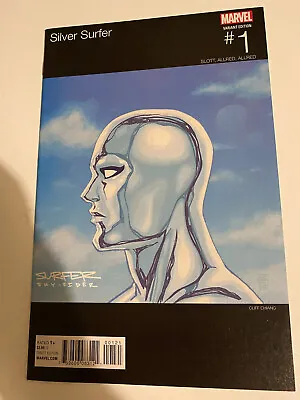 Buy Silver Surfer #1 Hip Hop Variant Cliff Chiang Cover Drake Homage Marvel NM- • 34.99£