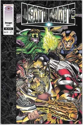 Buy Deathmate Black Comic Book Valiant 1993 VERY HIGH GRADE NEW UNREAD 1st Gen 13 • 3.15£