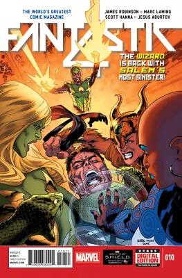 Buy Fantastic Four #10 (NM)`14 Robinson/ Lanning • 4.95£