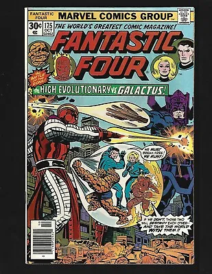 Buy Fantastic Four #175 VF Kirby High Evolutionary Vs. Galactus Impossible Man • 12.06£