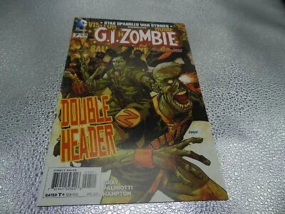 Buy G.i. Zombie #7 April 2015 Dc Comics Star Spangled War Stories • 3.78£