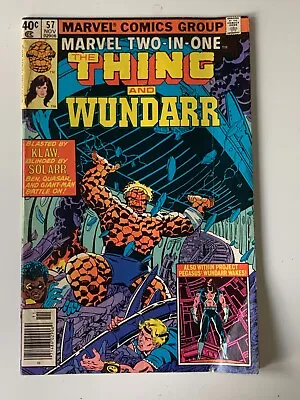 Buy Marvel Two-in-one - Thing Wundarr #57 1979 Marvel • 3.15£