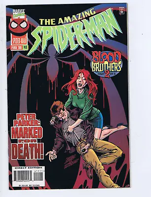 Buy Amazing Spider-Man #411 Marvel 1996 Peter Parker: Marked For Death ! '' • 12.62£