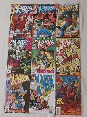 Buy Lot Of 9 X-MEN Comics #284, 287-8, 291, 299 And X-Men 19, 35,39, 43 NM-/NM • 17.39£